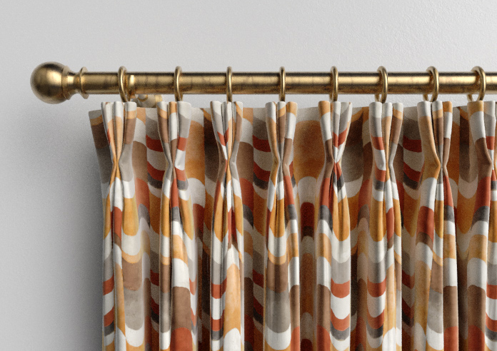 Castillo Velvet, Copper - Made to Measure Curtain - Image 11